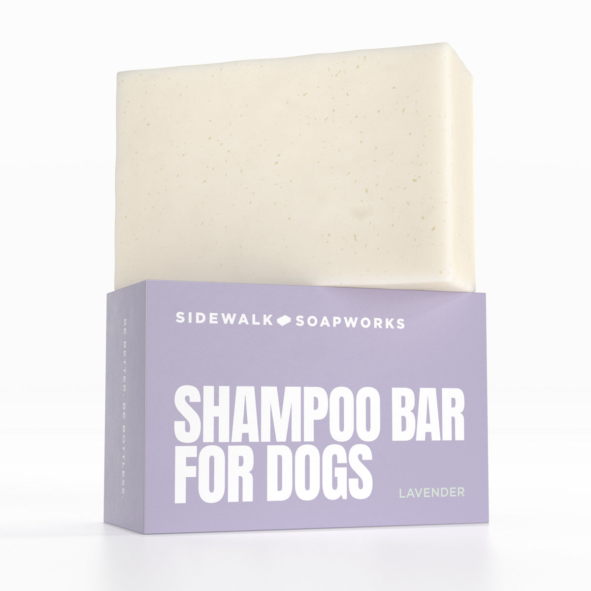 Lavender Solid Shampoo Bar for Dogs. Eco-Friendly, Zero Waste, 5.6 oz Natural Solid Pet Soap