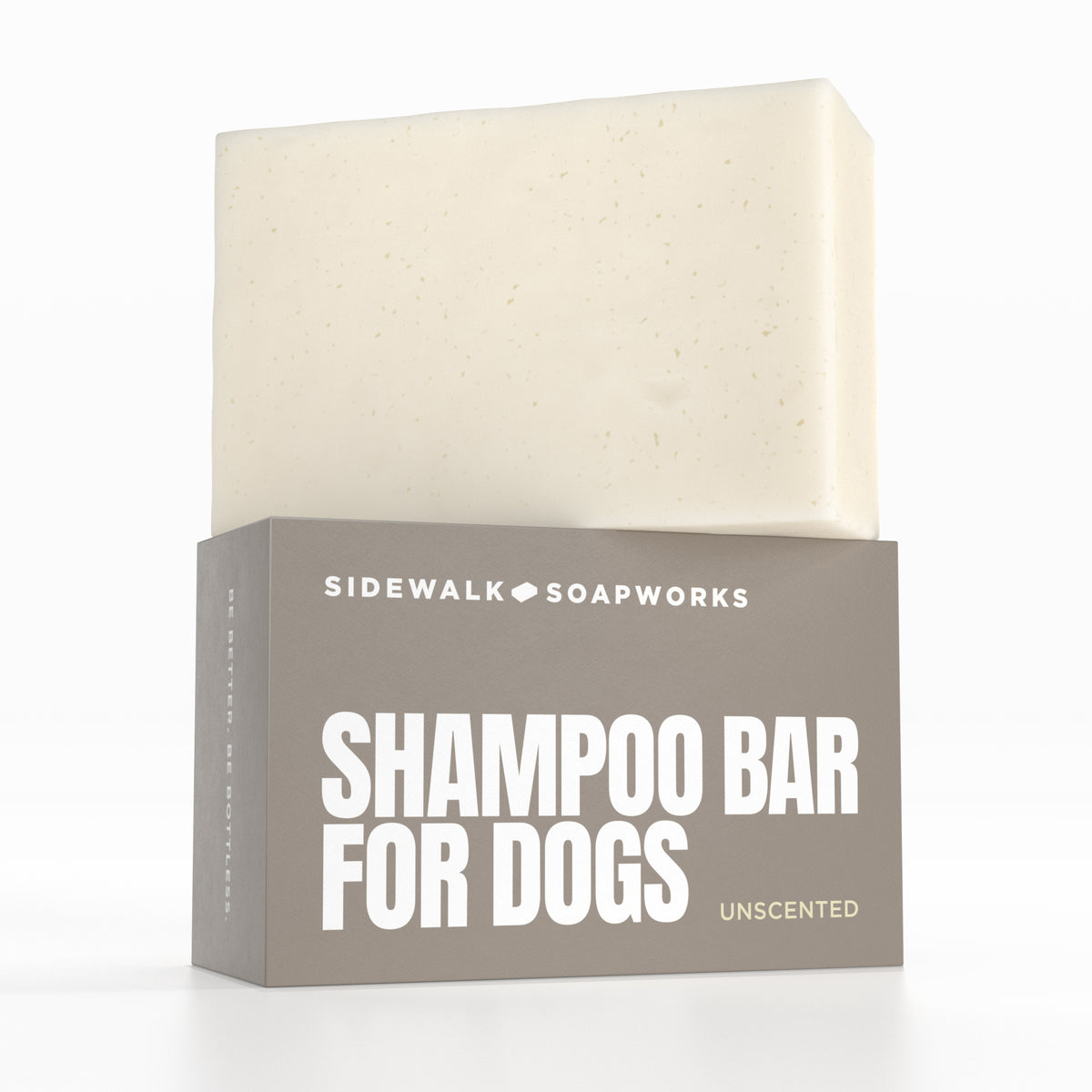 Unscented Oatmeal Solid Shampoo Bar for Dogs. Eco-Friendly, Zero Waste, 5.6 oz Natural Solid Pet Soap