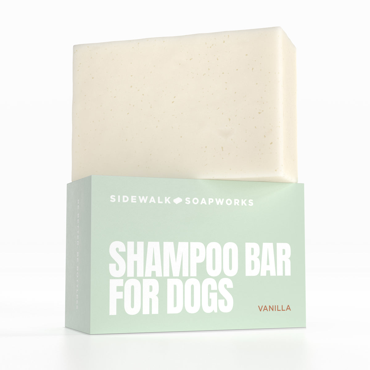 Vanilla Solid Shampoo Bar for Dogs. Eco-Friendly, Zero Waste, 5.6 oz Natural Solid Pet Soap