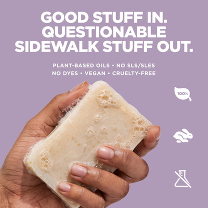 Lavender Solid Shampoo Bar for Dogs. Eco-Friendly, Zero Waste, 5.6 oz Natural Solid Pet Soap