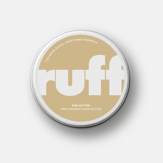 RUFF SOAPWORKS Paw Butter — 100% Organic Shea Butter for Dogs, Eco-Friendly Paw Moisturizer & Protector