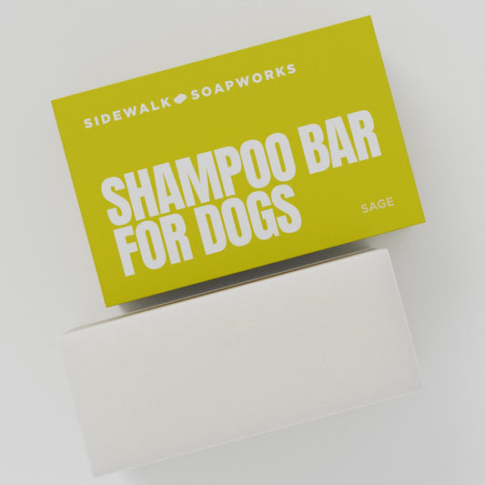 Lavender Solid Shampoo Bar for Dogs. Eco-Friendly, Zero Waste, 5.6 oz Natural Solid Pet Soap